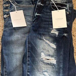 KanCan Distressed Blue Jeans size 0/23